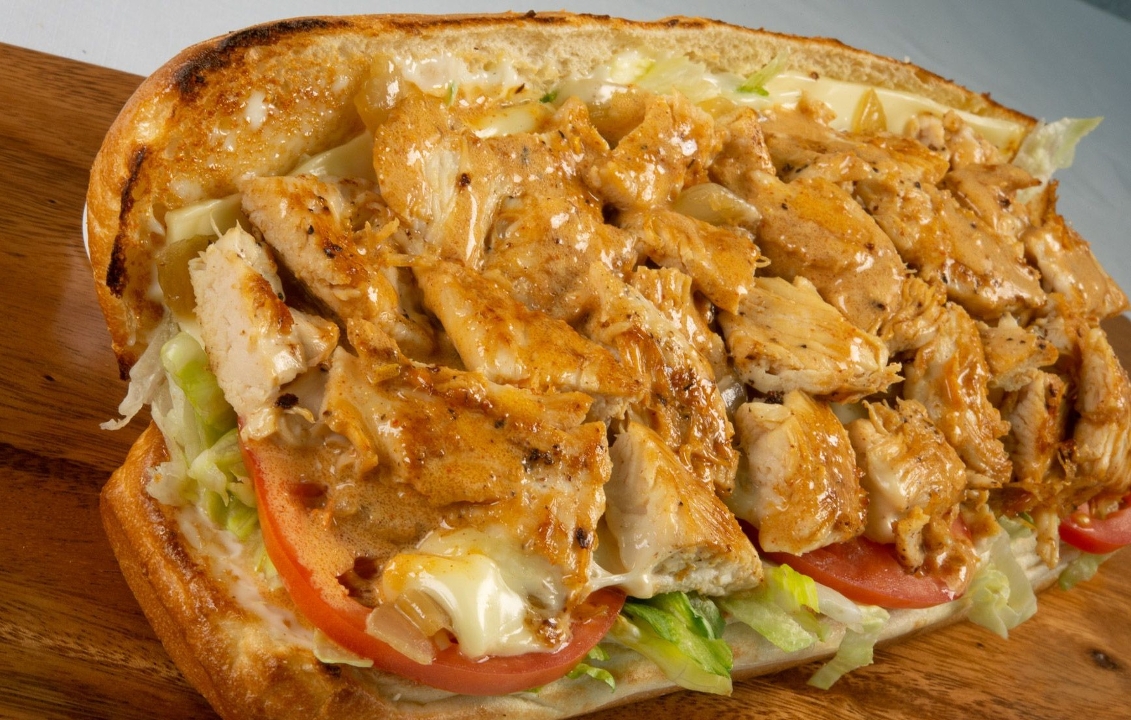 Order Chicken Hoagie 8" food online from Jim's SteakOut store, Buffalo on bringmethat.com