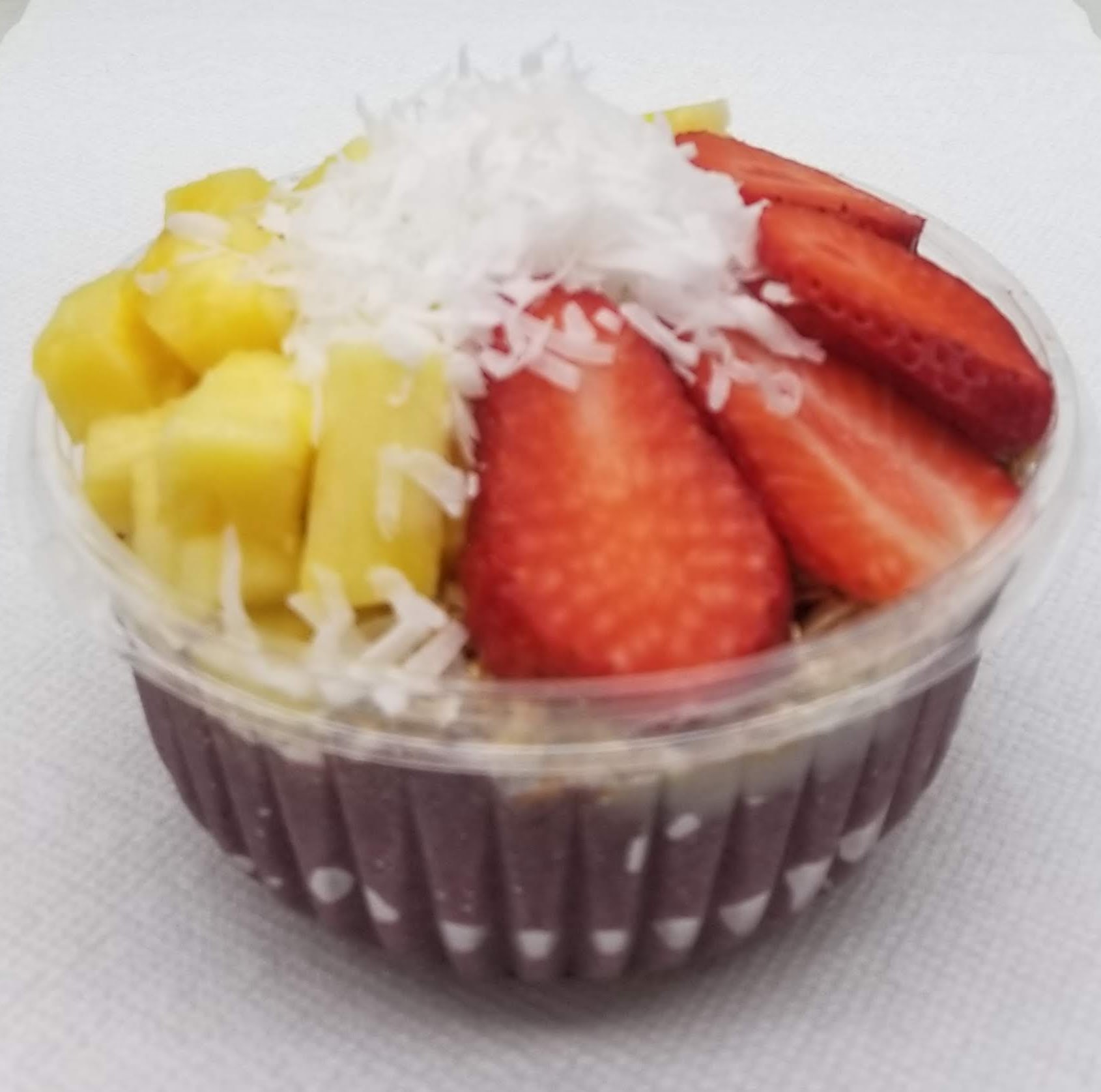 Order Pina Colada Acai Bowl food online from All Natural, All Fresh store, New York on bringmethat.com
