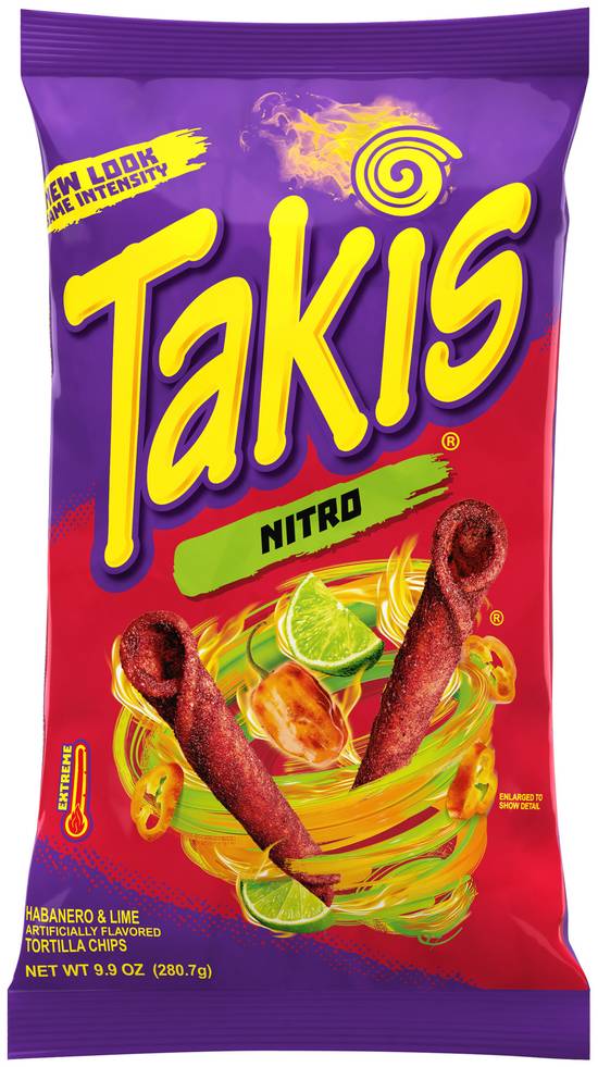 Order Takis Nitro Tortilla Chips (9.9 oz) food online from Rite Aid store, Eugene on bringmethat.com