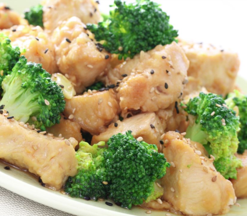 Order C1. Chicken with Broccoli Combinaton food online from First Wok Chinese store, Keyport on bringmethat.com