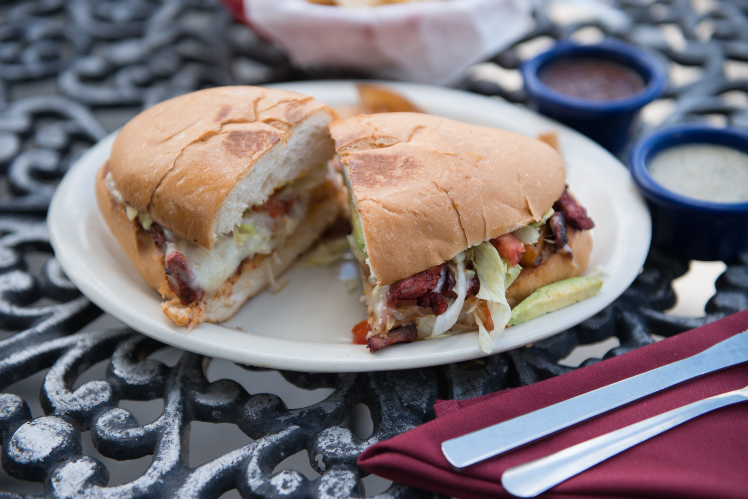 Order Tortas food online from Julios Mexican Grill store, Spring on bringmethat.com