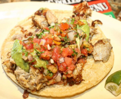 Order Carnitas Taco food online from Albert Mexican Food store, El Cajon on bringmethat.com