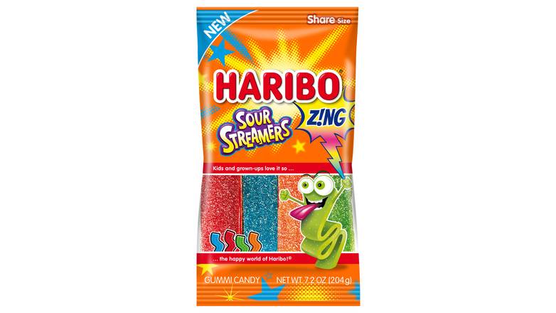 Order Haribo Sour Streamers Gummi Candy food online from Shell Rock Spring store, Bel Air on bringmethat.com