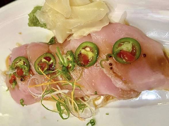 Order Yellowtail Jalapeno food online from Royal Sushi & Bar store, New Orleans on bringmethat.com
