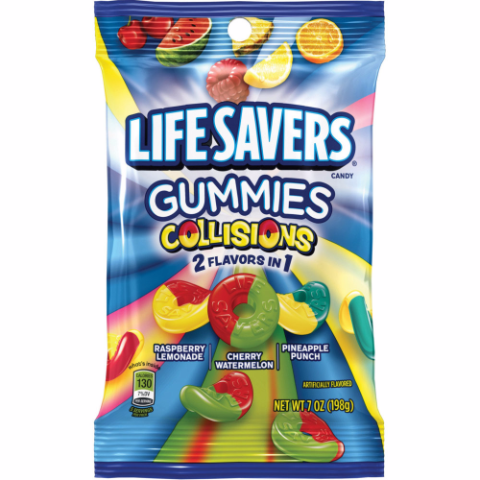 Order Life Savers Gummies Collisions 7oz food online from 7-Eleven store, Mint Hill on bringmethat.com