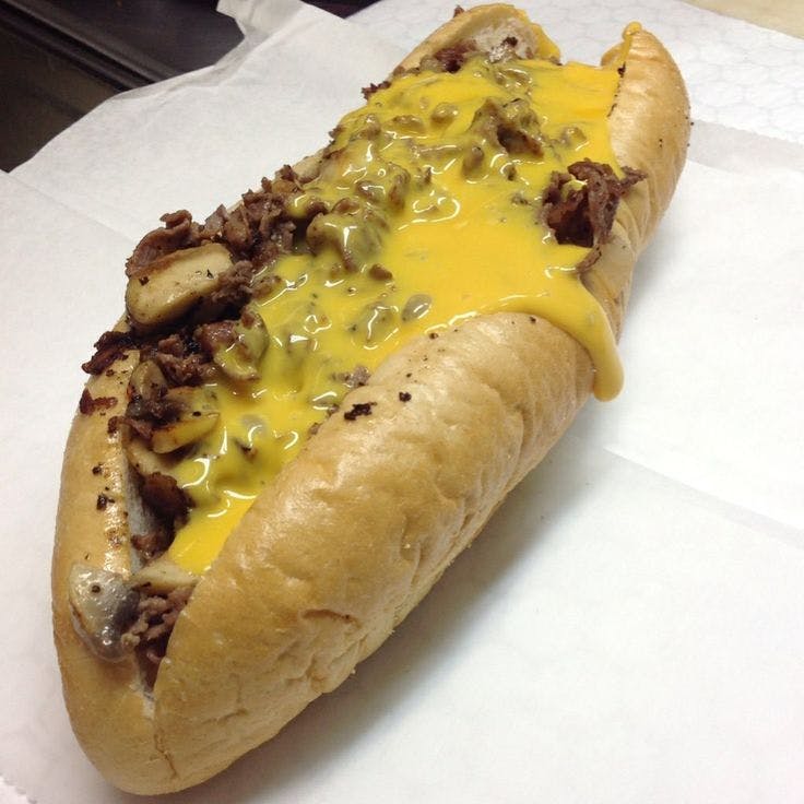 Order Cheesesteak Wiz Wit - Cheesesteak food online from Lorenzo's Pizza store, Fountain Hill on bringmethat.com