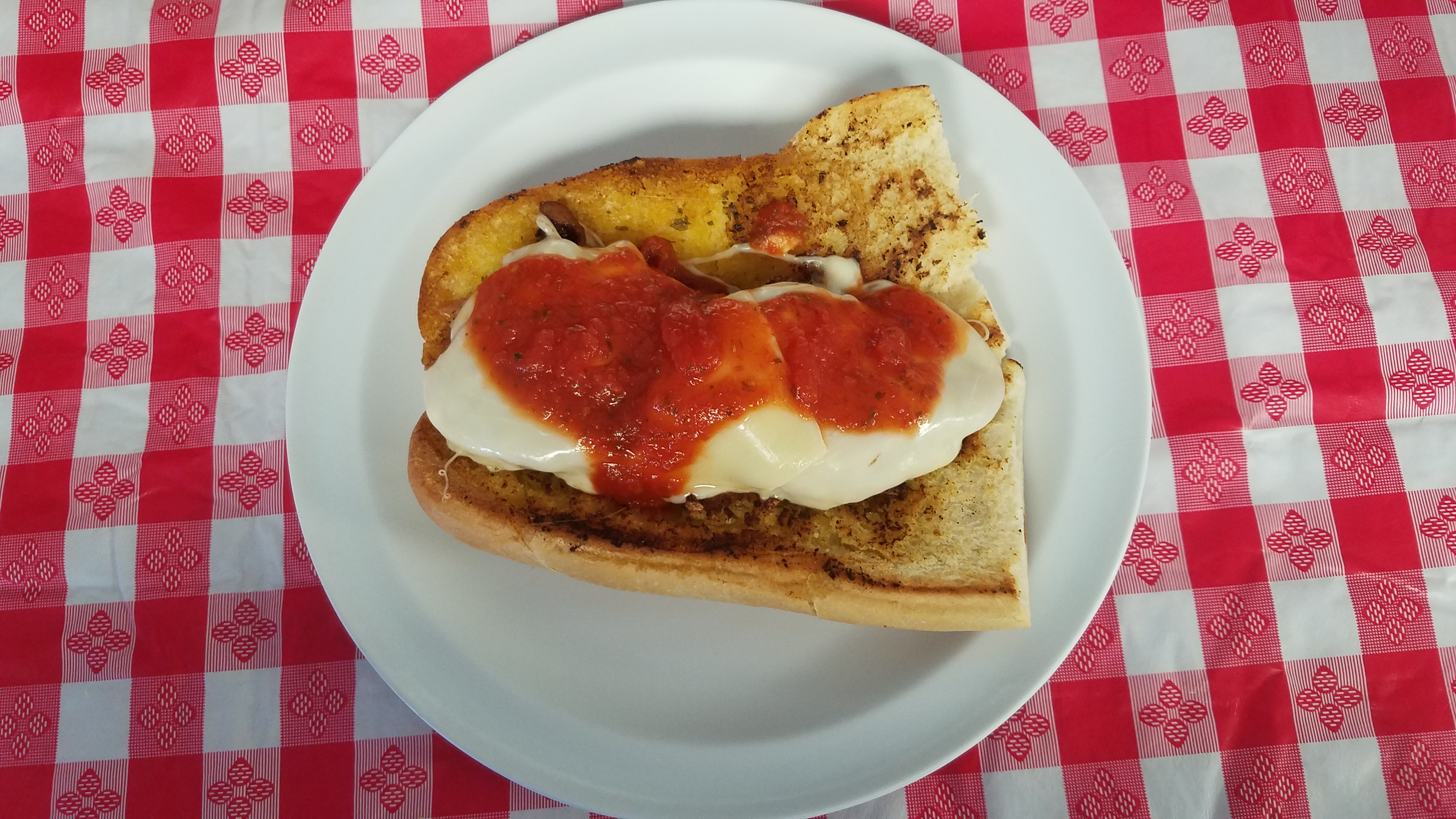 Order Chicken Parmesan Sandwich food online from Herms Palace store, Skokie on bringmethat.com