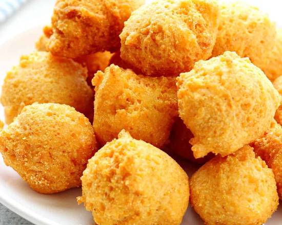 Order Hush Puppies (10 pcs) food online from Juicy Crab Seafood And Steak House store, Manheim Township on bringmethat.com