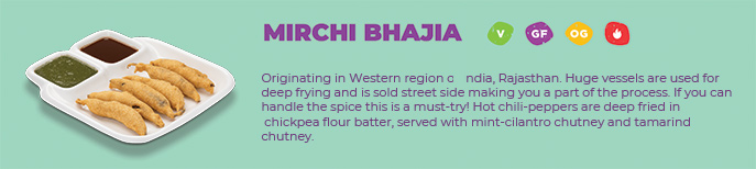 Order MIRCHI BHAJIA food online from Neehee store, Troy on bringmethat.com