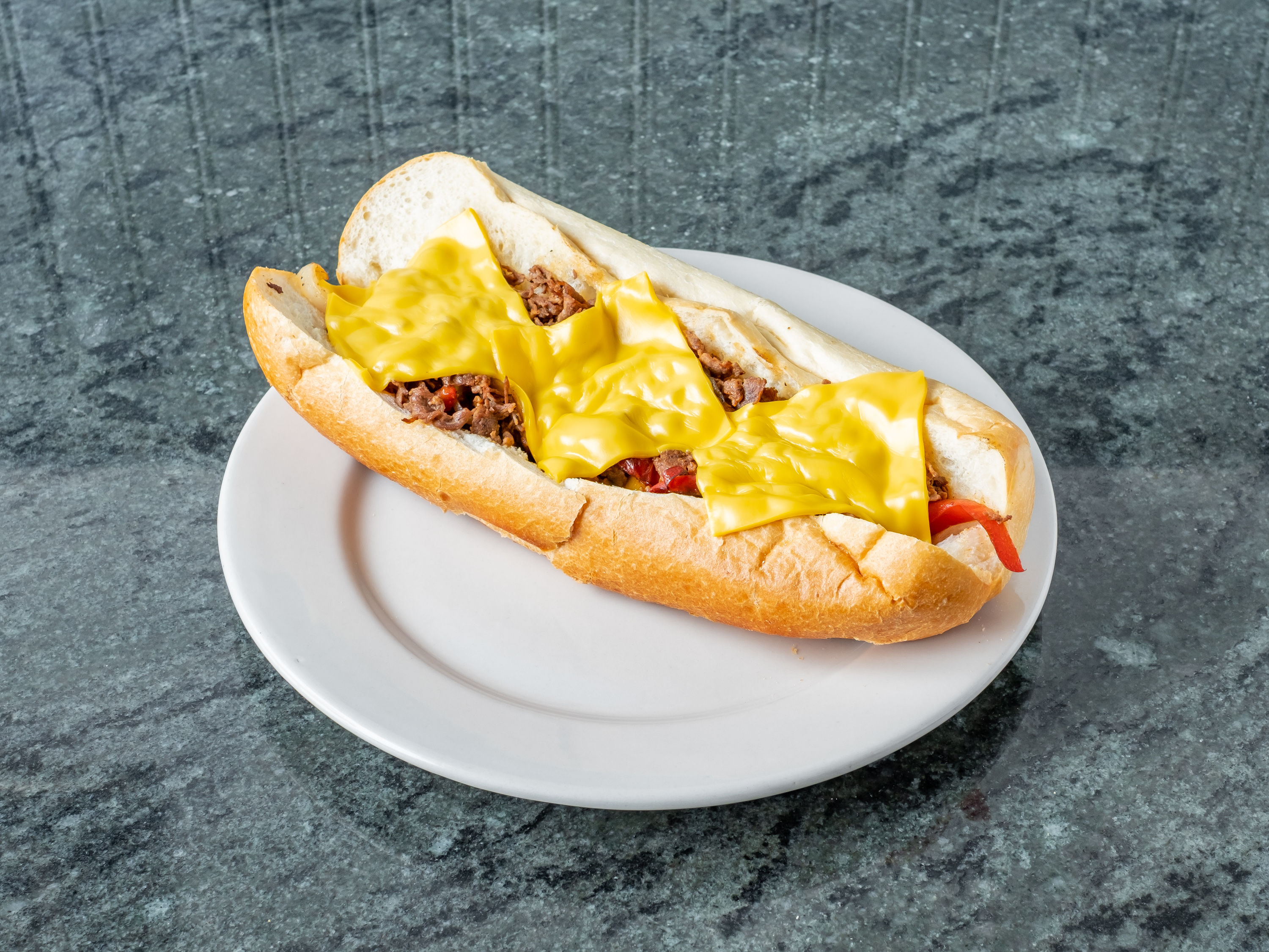 Order Philly Cheese Steak food online from Main Street Pizza store, Tarrytown on bringmethat.com