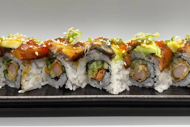 Order Dragon Roll food online from Party Sushi store, Berkeley on bringmethat.com