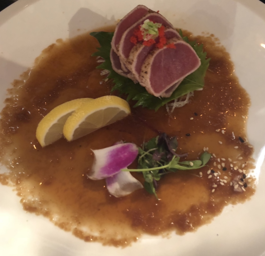 Order Tuna Tataki food online from Jc Chikurin Restaurant store, Brooklyn on bringmethat.com