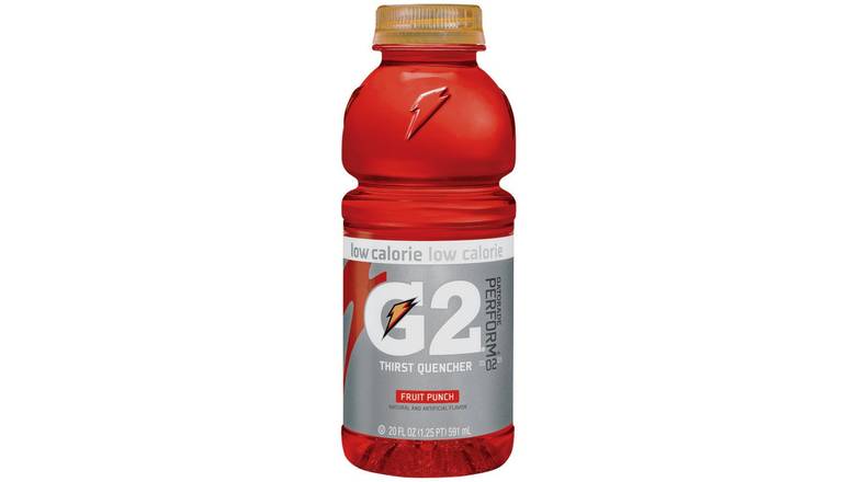 Order Gatorade G2 Sports Drink, Fruit Punch, Low Calorie food online from Route 7 Food Mart store, Norwalk on bringmethat.com
