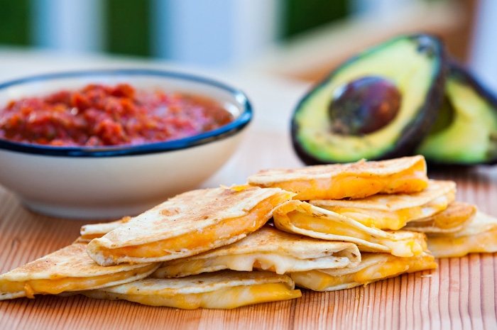Order Cheese Quesadilla food online from Freddy Wings & Wraps store, Newark on bringmethat.com