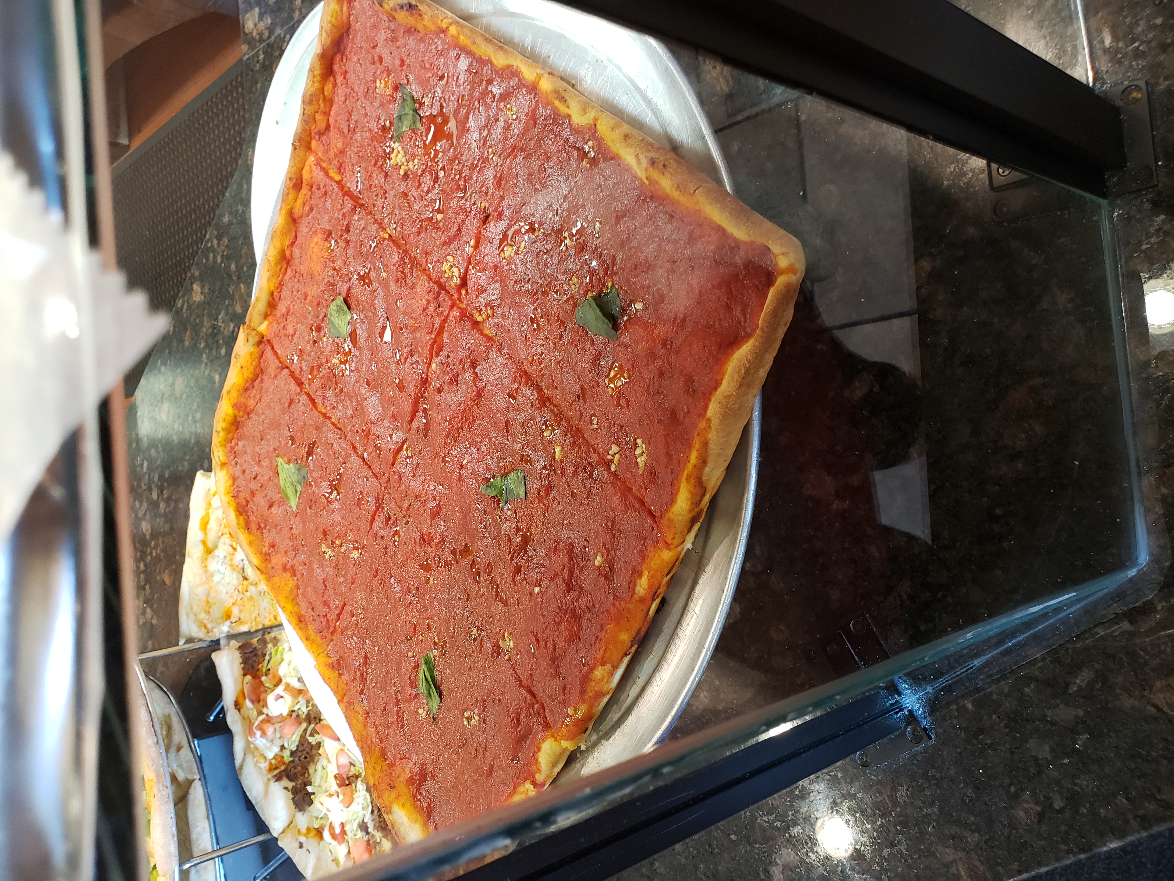 Order Tomato pie Pan Pizza food online from Mr. P's Pizza & Pasta store, Norristown on bringmethat.com