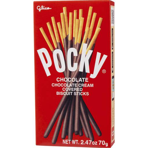 Order Glico Pocky Chocolate Cream Covered Sticks (EACH) 123091 food online from BevMo! store, Milpitas on bringmethat.com