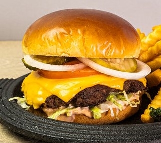 Order 1/4 Pound Truffle Burger food online from The General Store store, Lewes on bringmethat.com