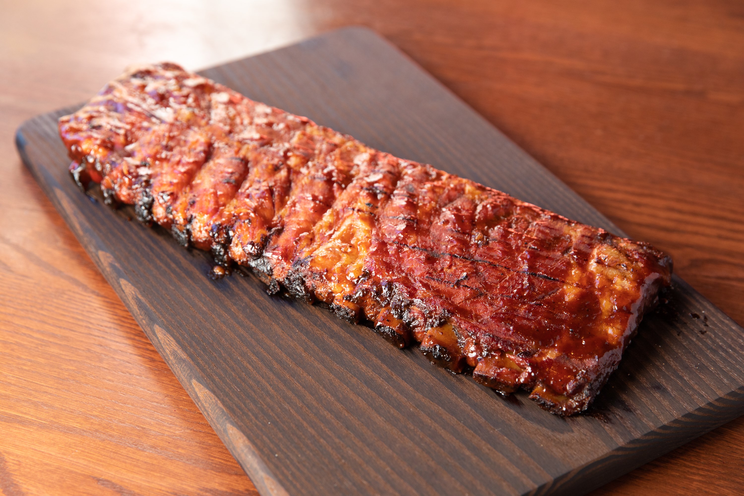 Order Smoked St. Louis Ribs food online from Smokey Bones Barbeque and Grill store, Mentor on bringmethat.com