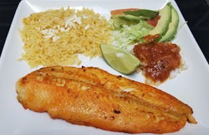 Order Pescado Plancha food online from Mexico Restaurant store, Des Plaines on bringmethat.com