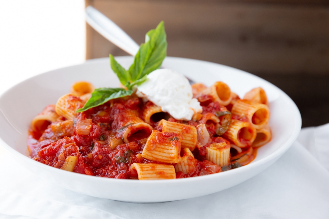Order Rigatoni alla Norma food online from Limoncello store, West Chester on bringmethat.com