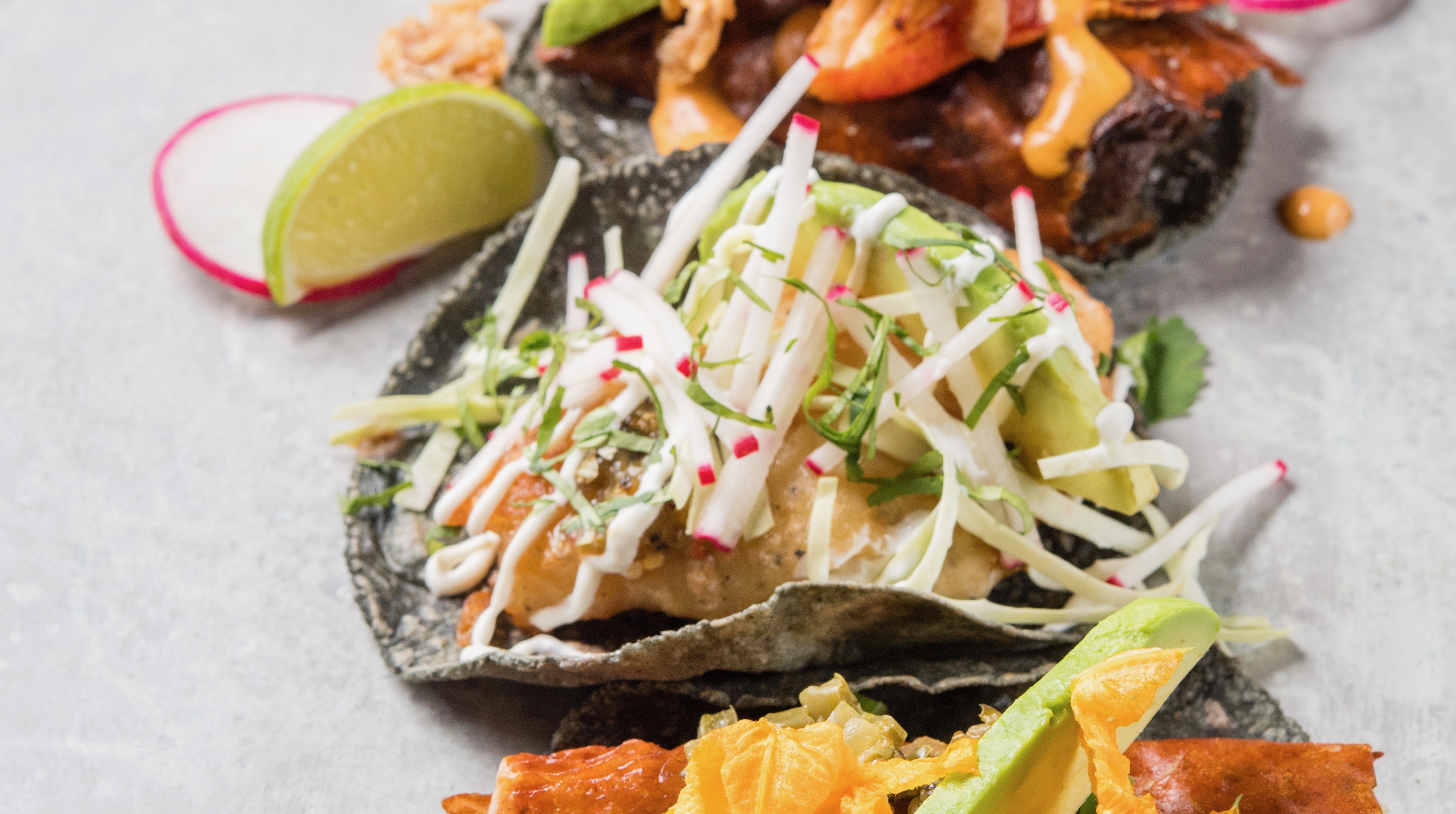 Order Baja Fish Taco food online from Puesto store, Santa Clara on bringmethat.com