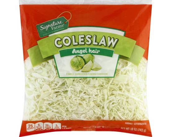 Order Signature Farms · Coleslaw Angel Hair (10 oz) food online from Vons store, Fillmore on bringmethat.com
