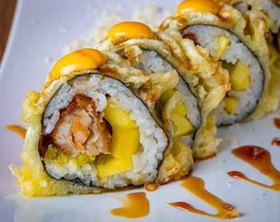 Order 10 Spicy Lobster Tempura food online from Sushi Runner store, Miami on bringmethat.com
