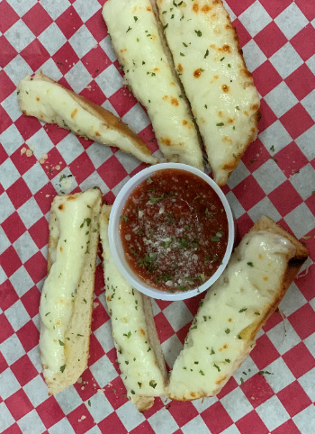 Order Toasted Garlic Cheese Bread food online from Peluso's Italian store, Columbus on bringmethat.com
