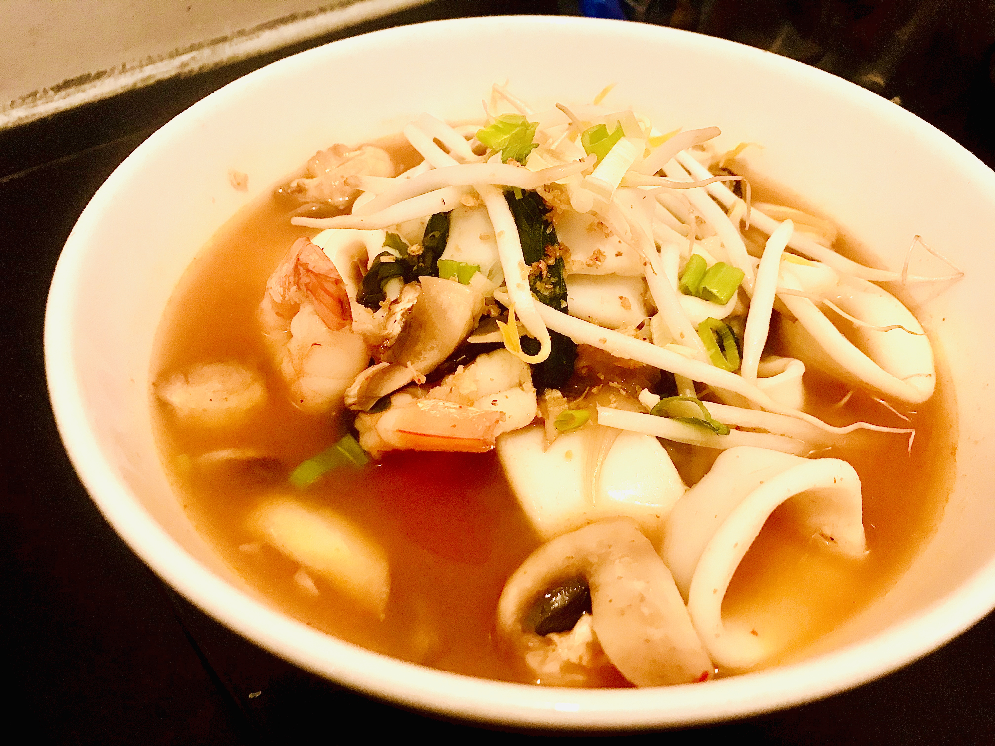 Order Tom Yum Noodle Soup (Gluten Free) food online from Thaism store, Brooklyn on bringmethat.com