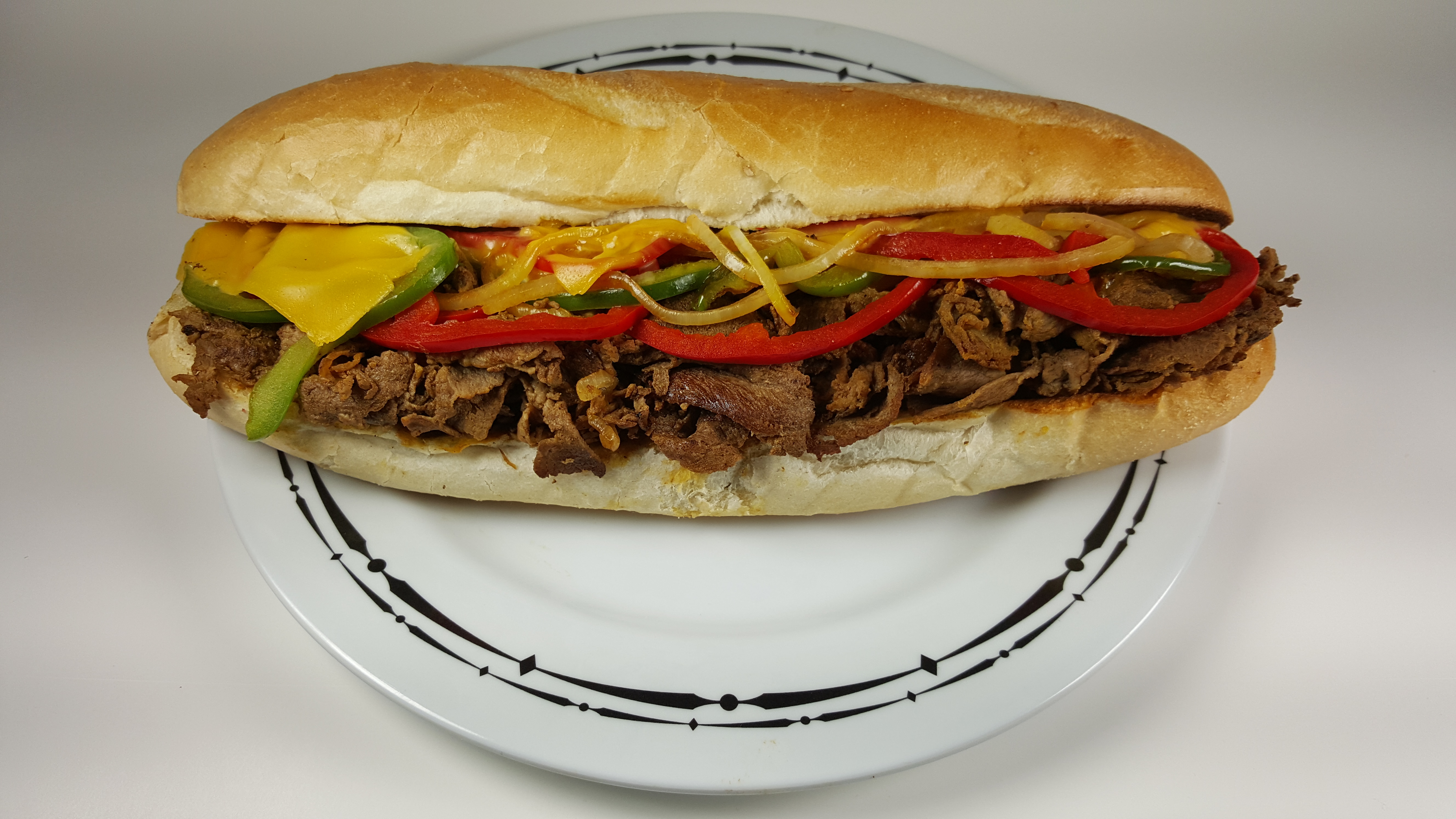 Order 7A. Philly Cheese Steak Sandwich food online from Pickles & Pies store, Rockaway Park on bringmethat.com