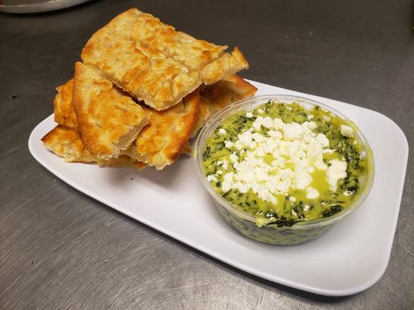 Order Spinach & Artichoke Dip food online from Half Moon Grill store, New Orleans on bringmethat.com