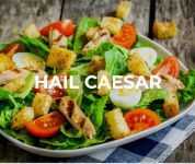 Order Caesar Salad food online from Lindy Subs & Salads store, Onalaska on bringmethat.com