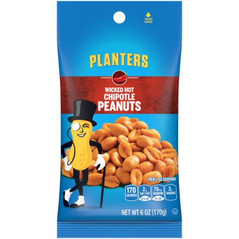 Order Planters Big Bag Chipotle Peanuts 6.08oz food online from 7-Eleven store, Lavon on bringmethat.com