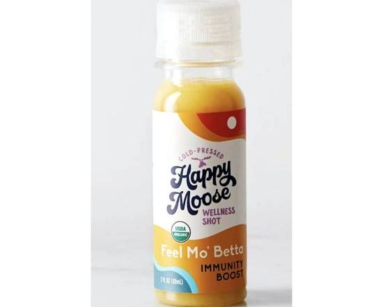 Order Happy Moose Juice - 'Feel Mo Betta' Wellness Shot (2OZ) food online from The Epicurean Trader store, San Francisco on bringmethat.com