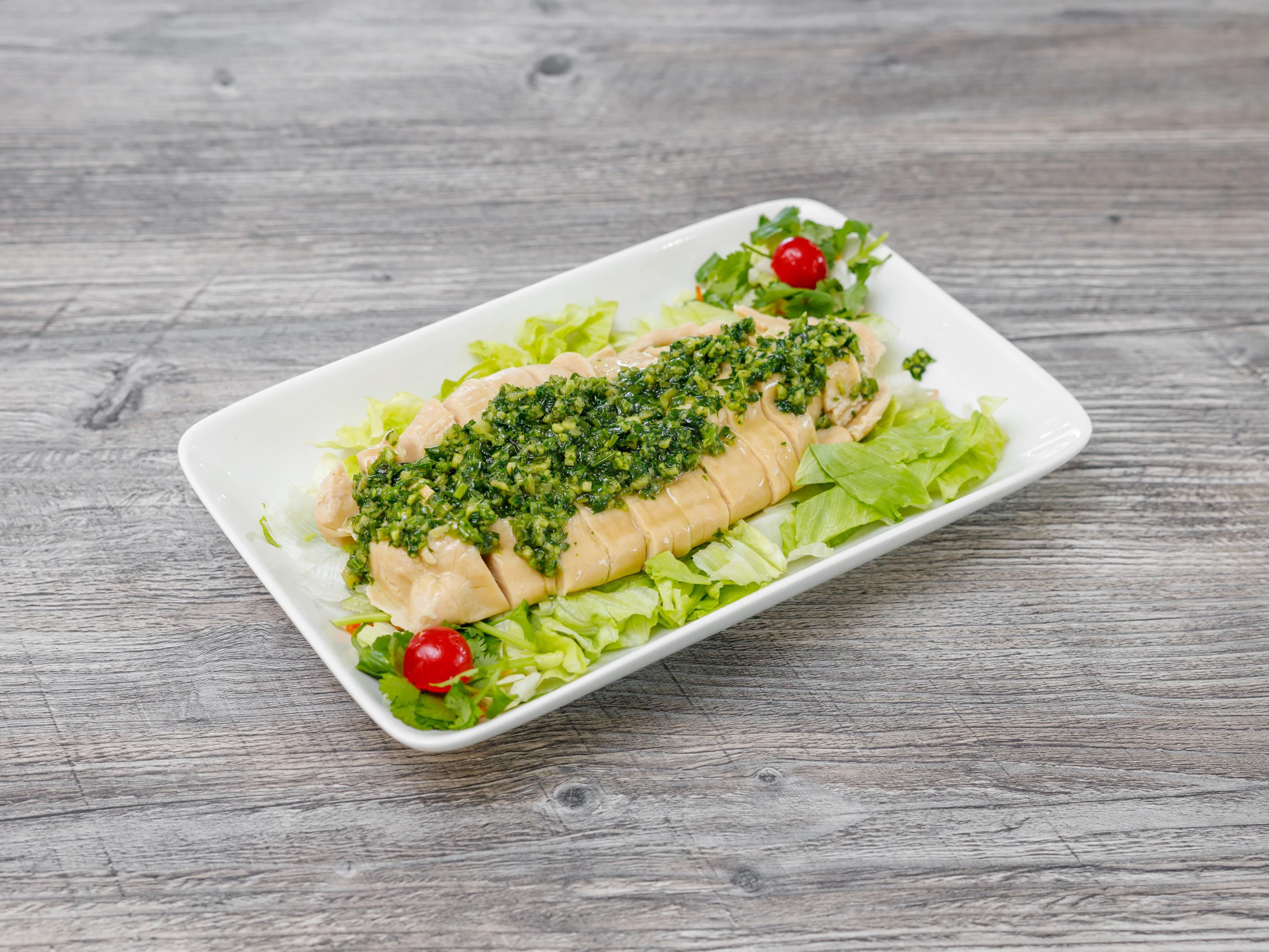 Order Veggie Poached Chicken food online from House Of Fortune Vegetarian store, Rowland Heights on bringmethat.com
