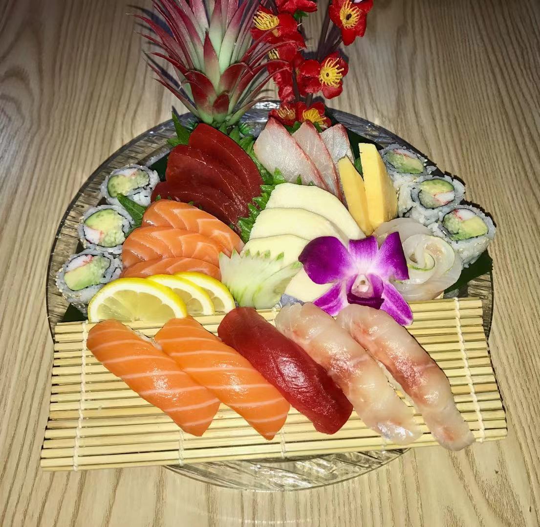 Order Sushi Sashimi Combo food online from Bamboo Ya store, Queens on bringmethat.com