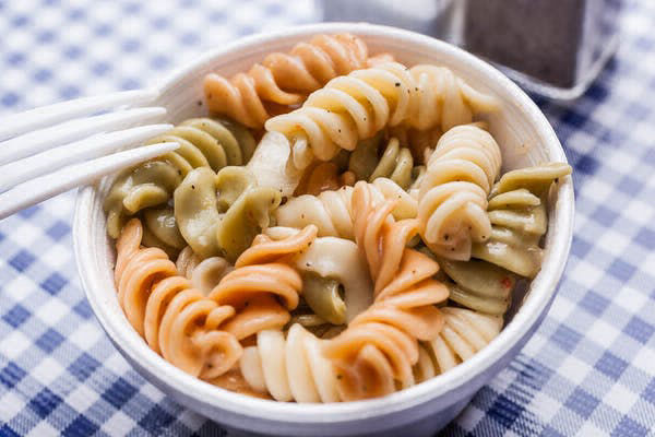 Order Small Order of Pasta Salad food online from Uncle Larry Restaurant store, Chattanooga on bringmethat.com