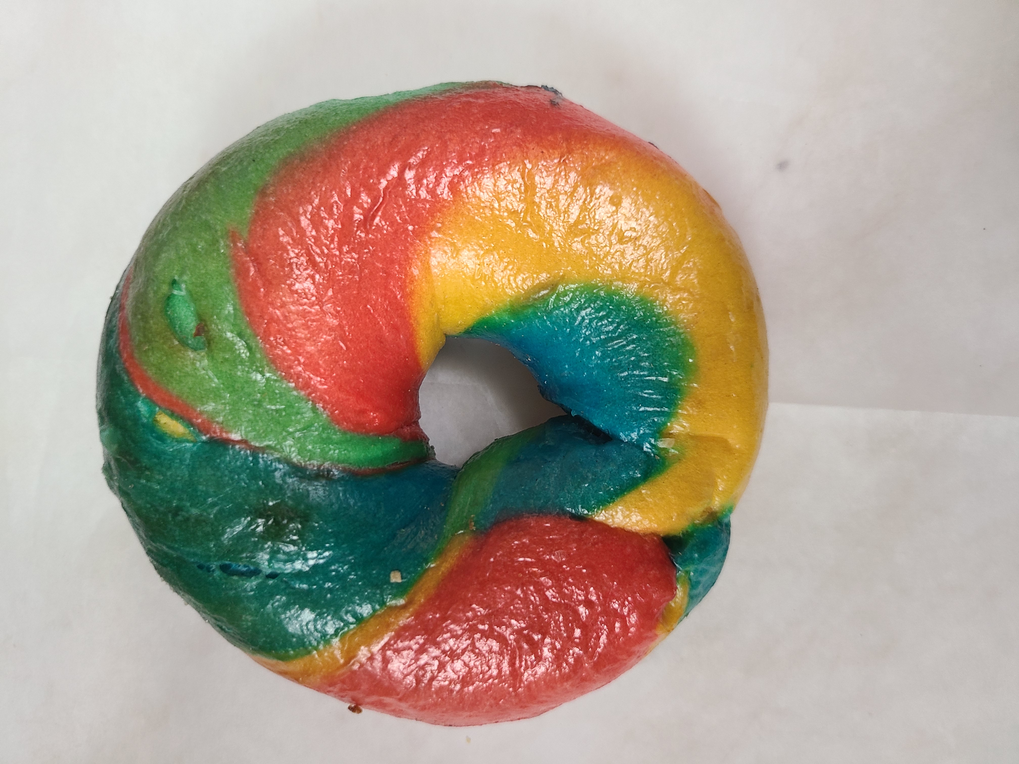 Order Rainbow Bagel food online from Forest Hills Bagels store, Forest Hills on bringmethat.com