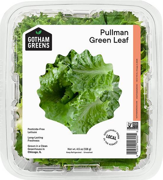 Order Gotham Greens · Pullman Green Leaf (4.5 oz) food online from Jewel-Osco store, Oswego on bringmethat.com
