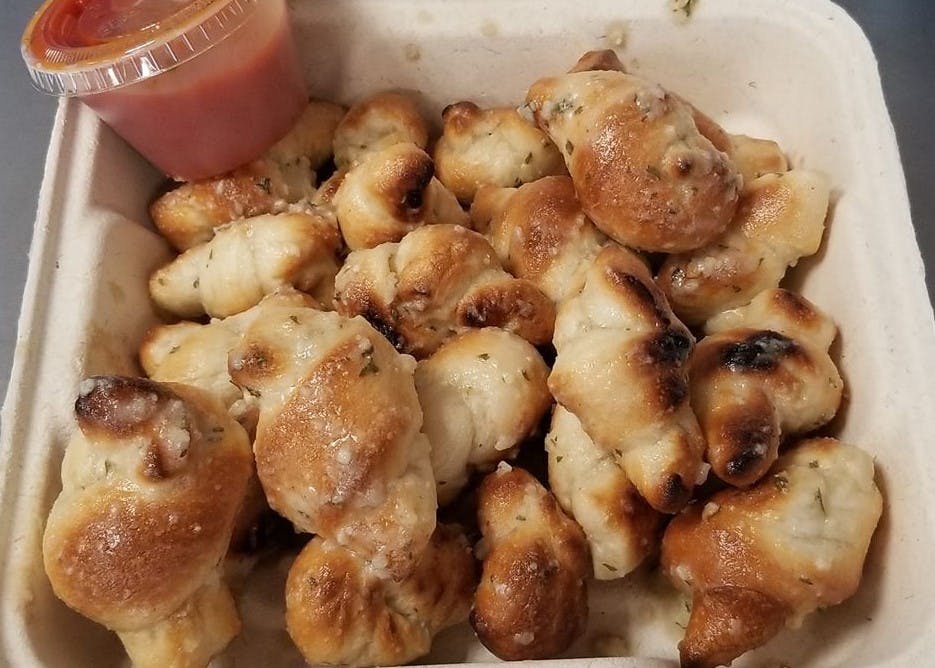 Order Garlic Knots - Appetizer food online from Boston Road Pizza store, Springfield on bringmethat.com
