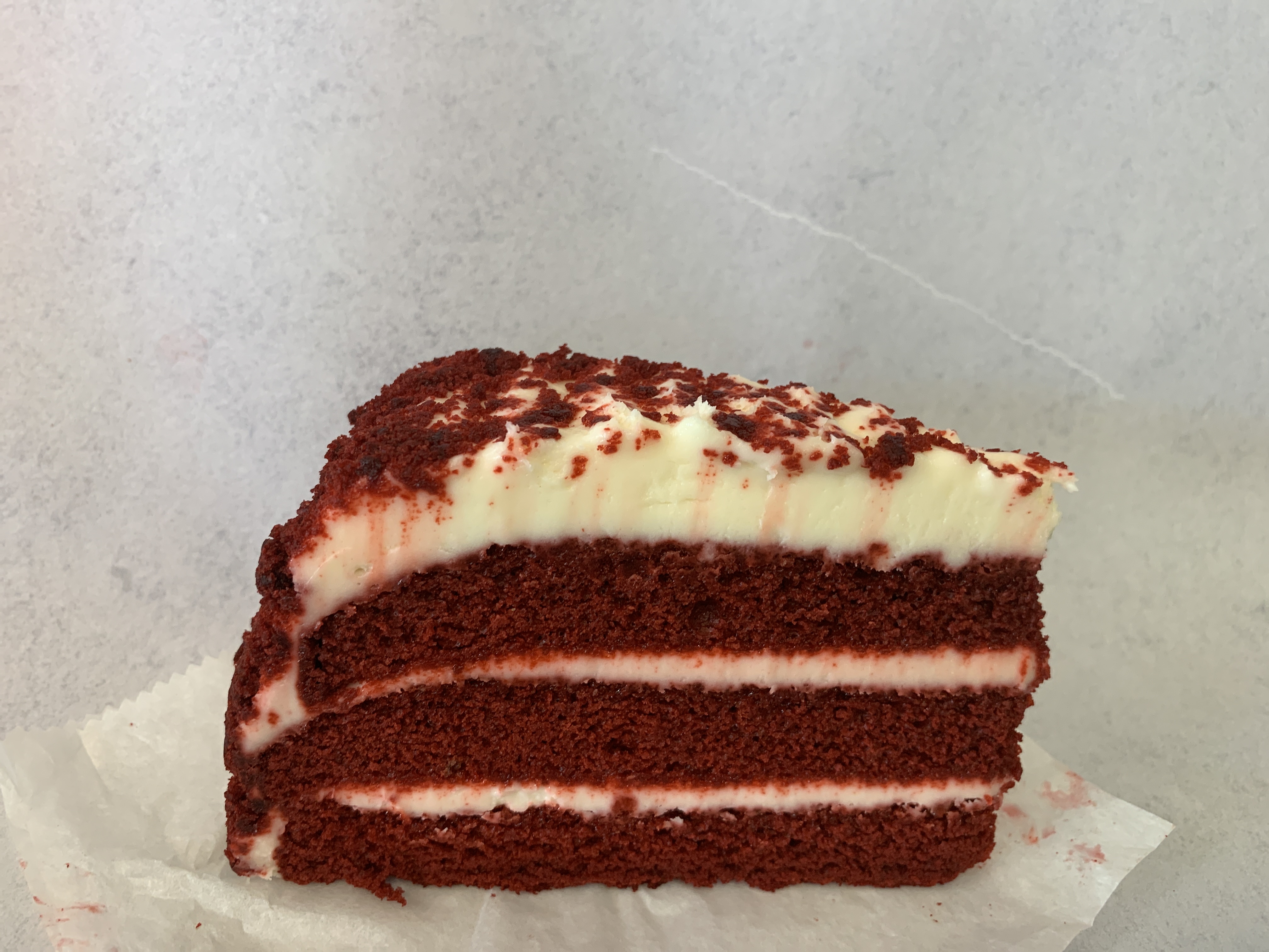 Order Red Velvet Cake food online from Gregory House Of Pizza store, Belmont on bringmethat.com