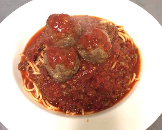 Order Pasta with Meatballs food online from Divano's Pizzeria store, Town of Garner on bringmethat.com