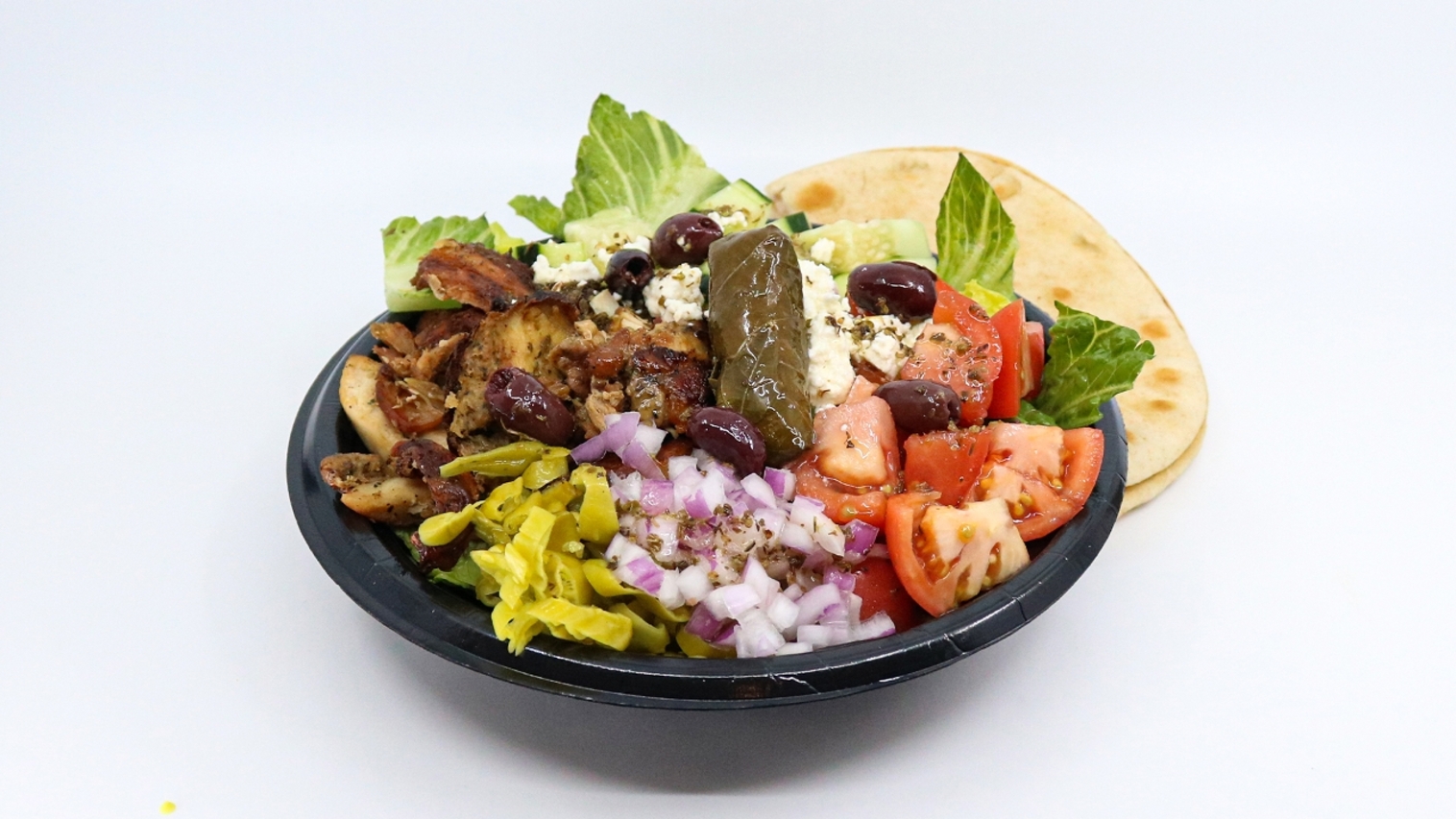Order Chop Greek Salad food online from Padelis Street Greek store, Lehi on bringmethat.com