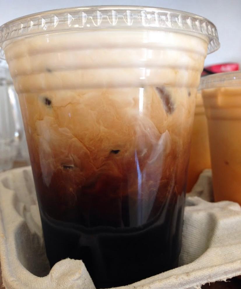 Order Thai Iced Coffee food online from Thai V Express store, New York on bringmethat.com