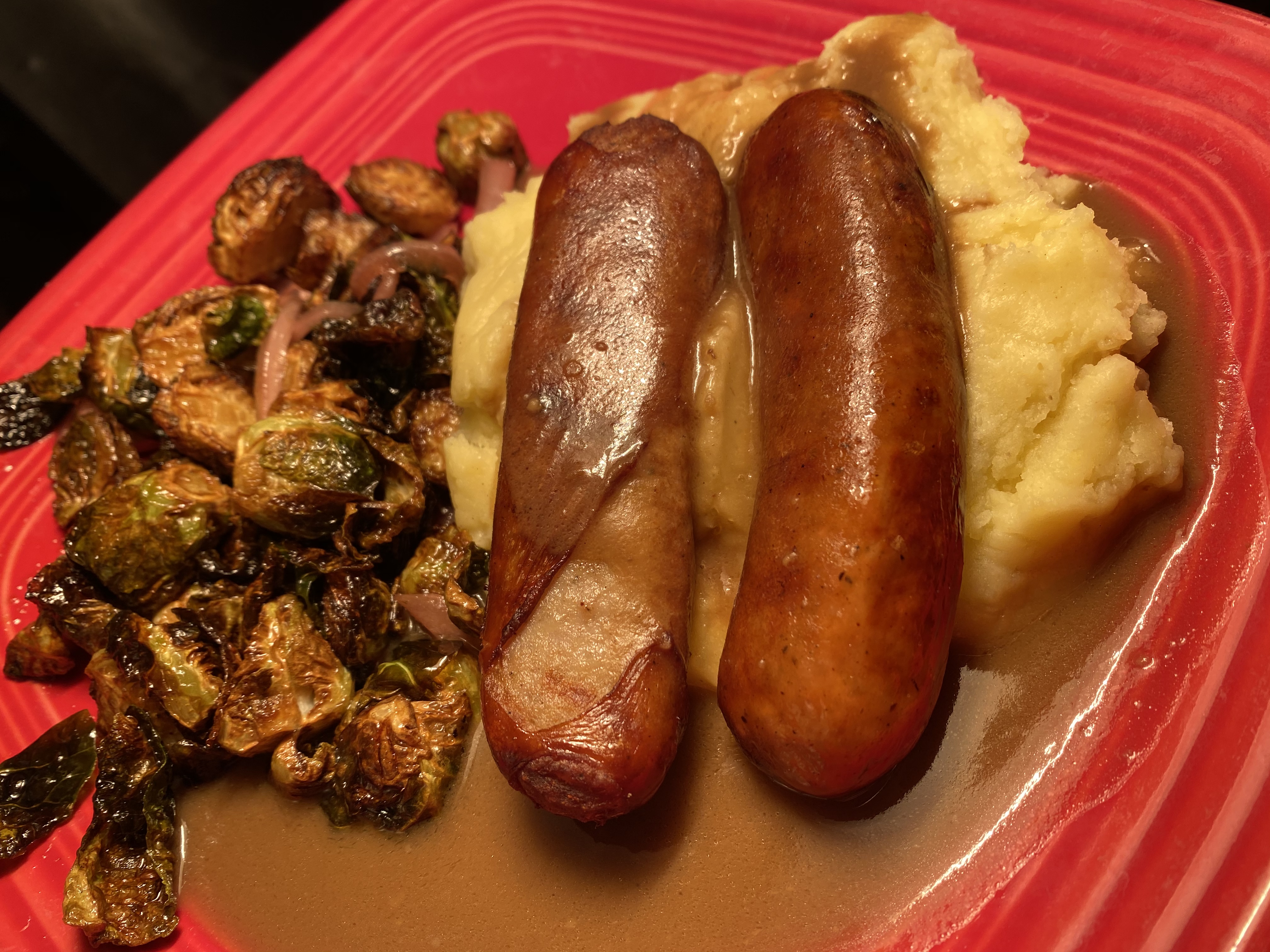 Order Bangers and Mash food online from Churchill Pub & Grille store, San Marcos on bringmethat.com