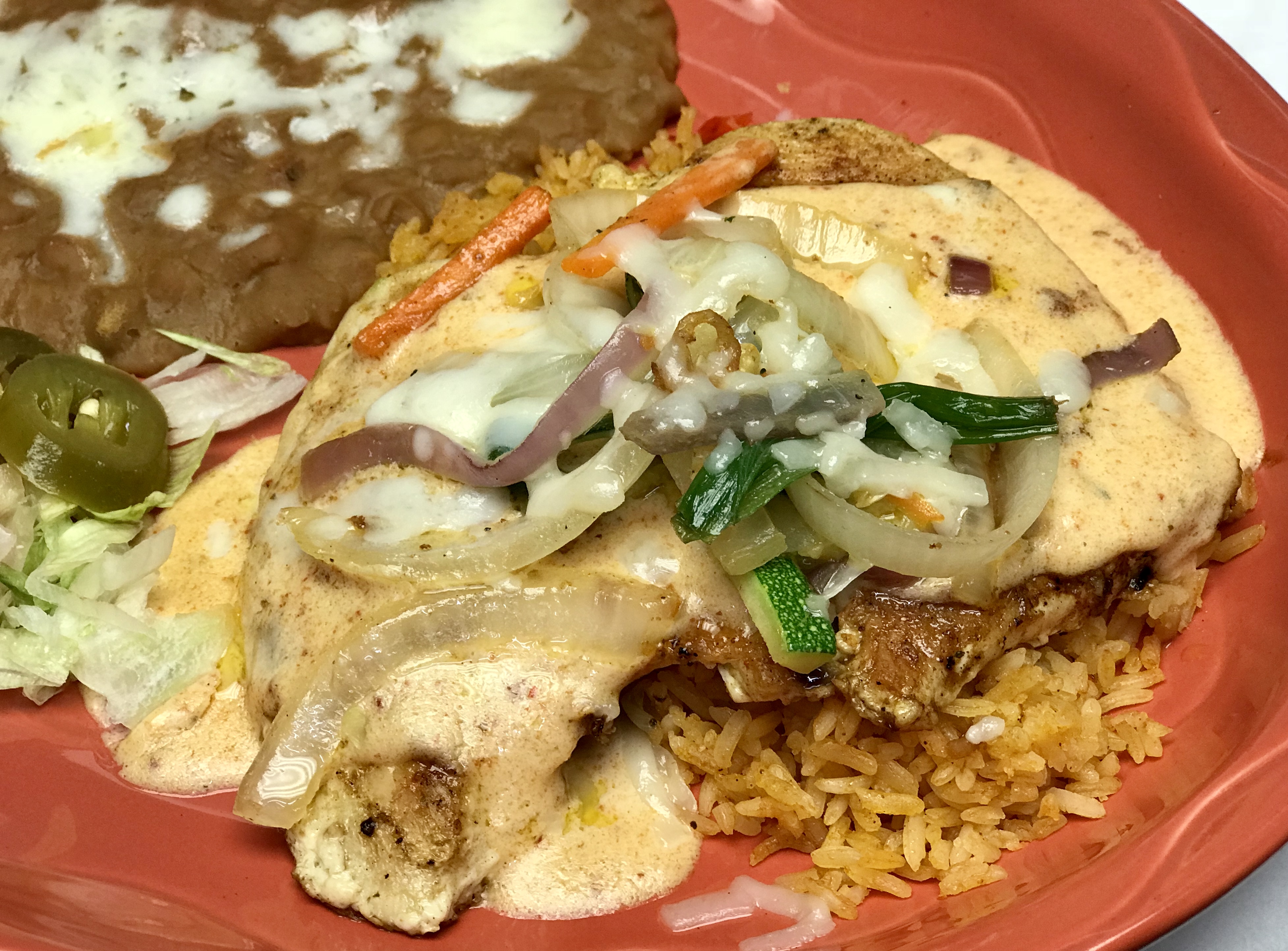 Order Chipotle Chicken Breast  food online from Guadalajara Mexican Grill store, Tucson on bringmethat.com