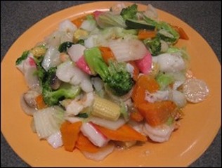 Order Seafood Combination food online from Moon Wok store, Cedar Hill on bringmethat.com