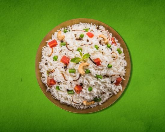 Order Vegetable Fried Rice   food online from Plant-Based Indian store, Fairhope on bringmethat.com