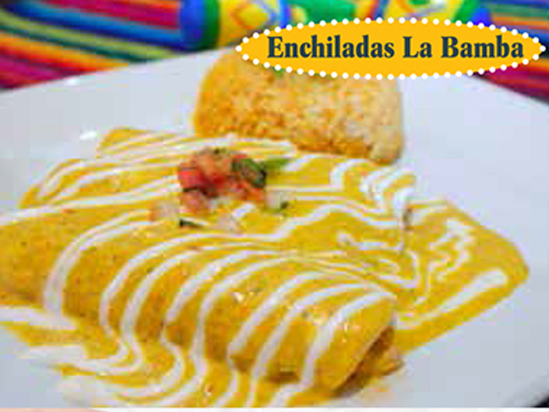 Order Enchiladas La Bamba food online from El Rancho Nuevo store, Fairfield on bringmethat.com
