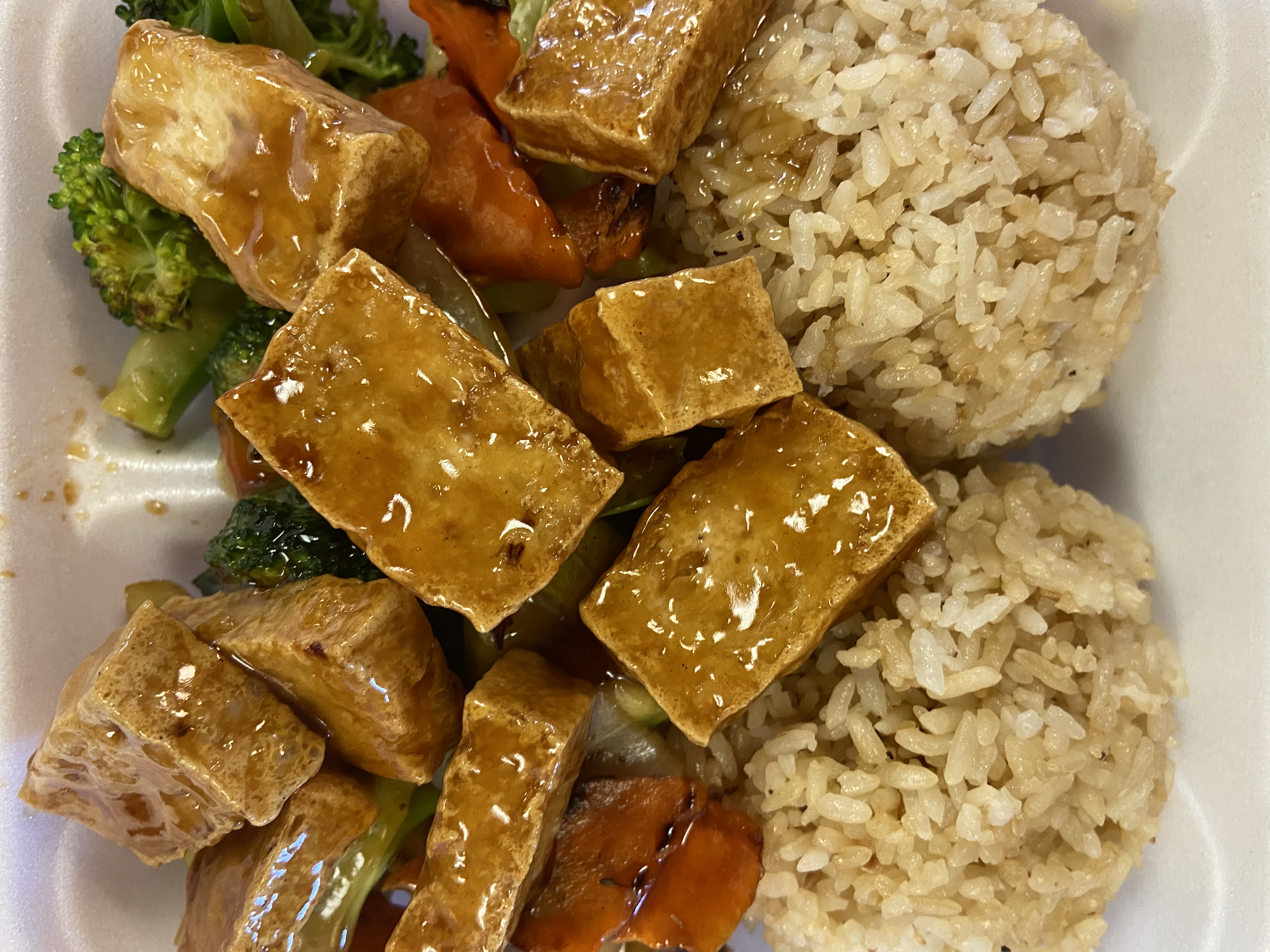 Order Teriyaki tofu food online from Sakura Japanese Steakhouse store, Spartanburg on bringmethat.com